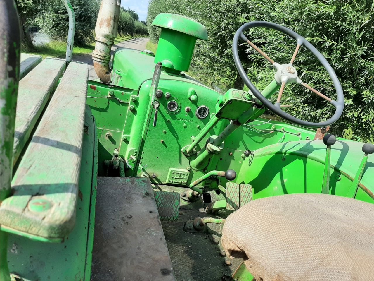 Oldtimer-Traktor del tipo Sonstige John Deere - Lanz John Deere - Lanz, Gebrauchtmaschine en Breukelen (Imagen 9)