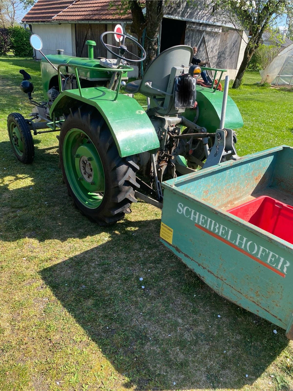 Oldtimer-Traktor of the type Steyr 80, Gebrauchtmaschine in Hart bei Graz (Picture 1)