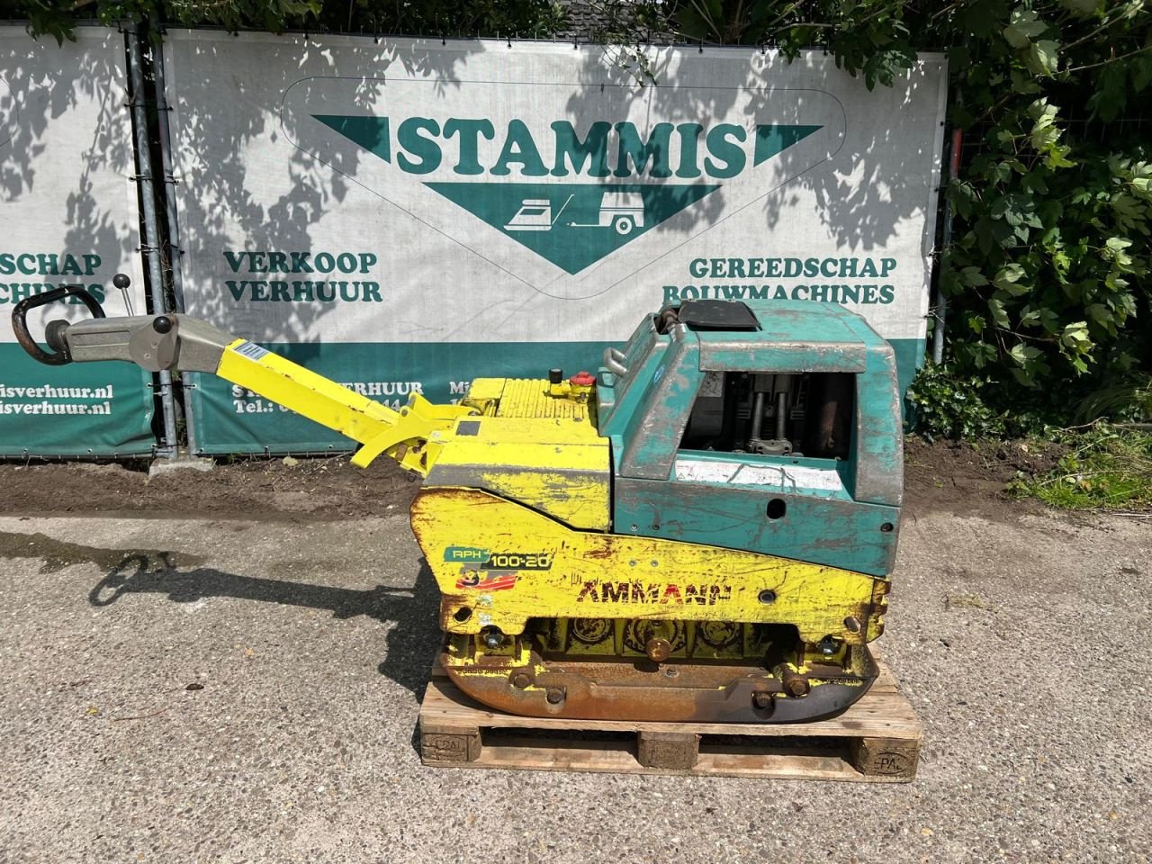 Packer & Walze tip Ammann APH 100/20, Gebrauchtmaschine in Heerhugowaard (Poză 1)