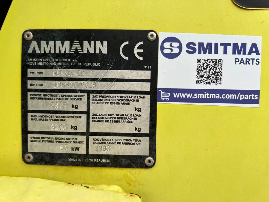 Packer & Walze tip Ammann AV85-2K, Gebrauchtmaschine in Venlo (Poză 8)