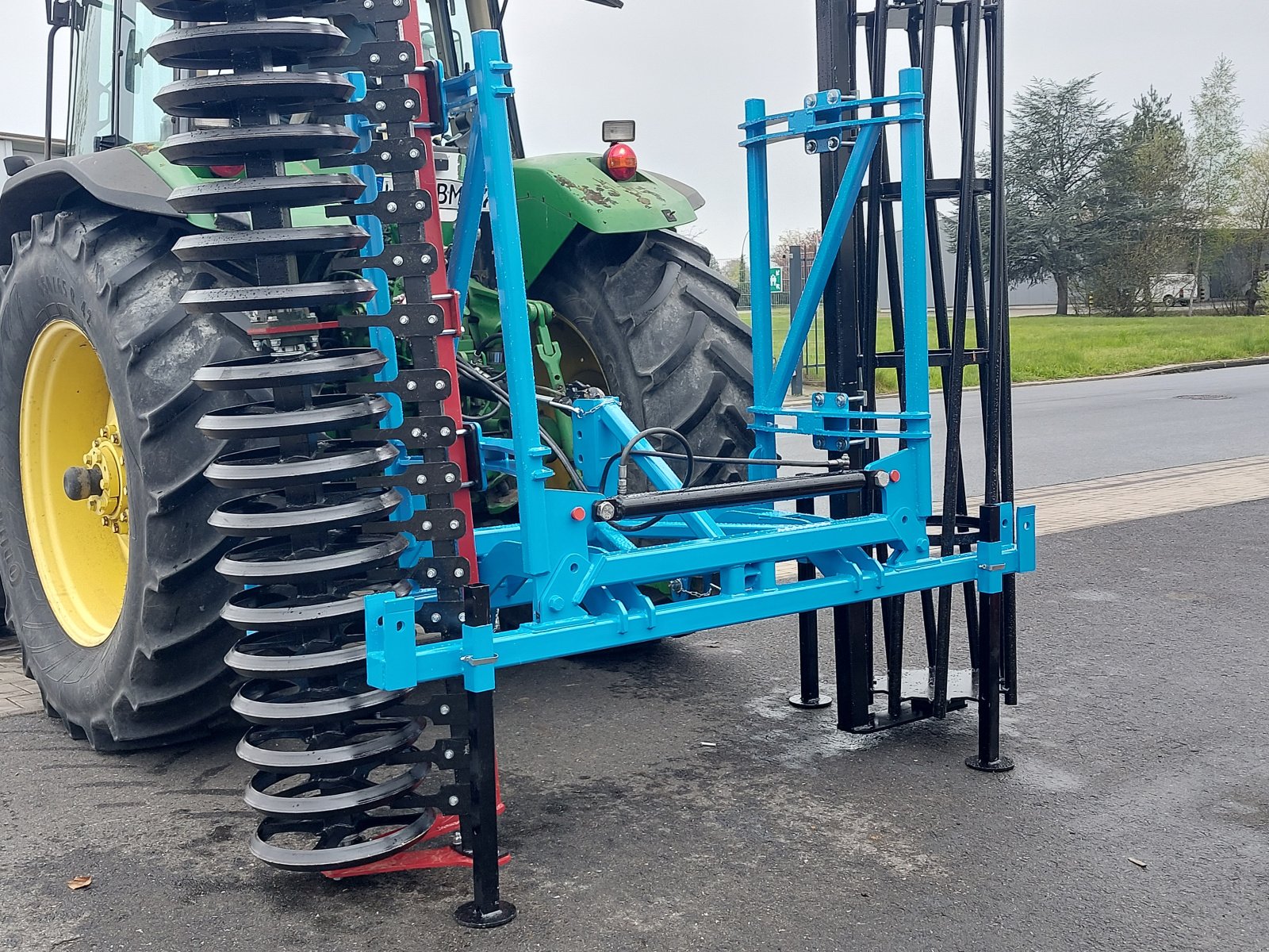 Packer & Walze типа BM Maschinenbau Dachringwalze/ V-ring roller/ roleau a profil en V in Sonderbreite für Weingut/ Weinanbau, Neumaschine в Sendenhorst (Фотография 7)