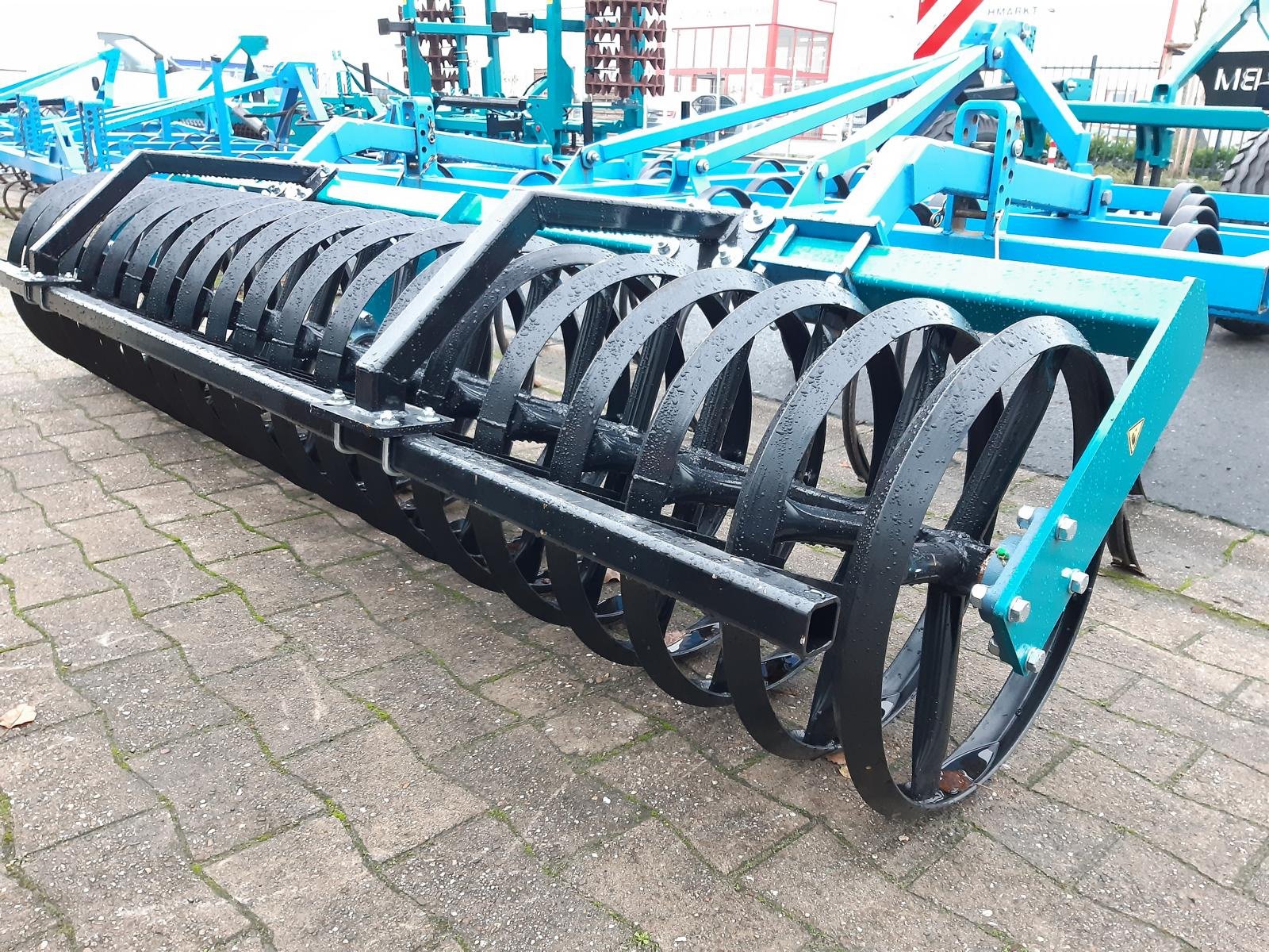 Packer & Walze typu BM Maschinenbau Dachringwalze/ V-ring roller/ roleau a profil en V in Sonderbreite für Weingut/ Weinanbau, Neumaschine w Sendenhorst (Zdjęcie 16)