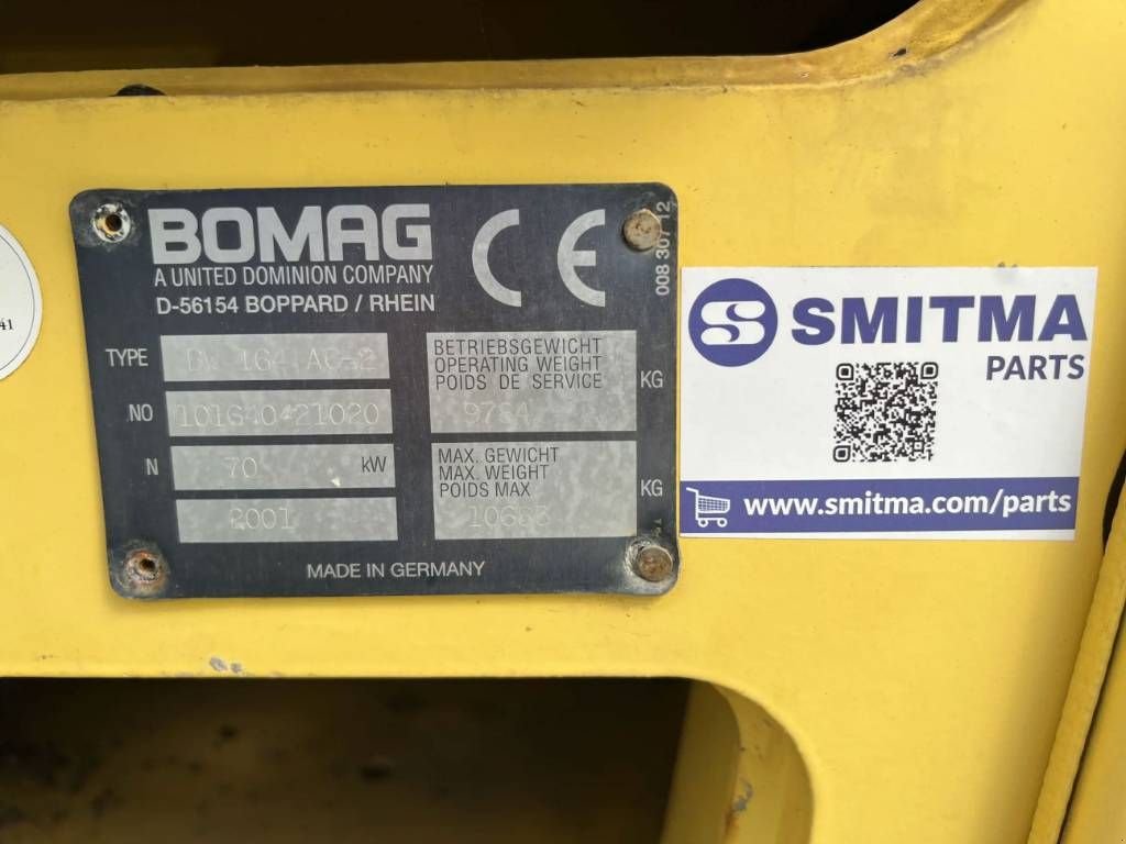 Packer & Walze tip Bomag BW164AC-2, Gebrauchtmaschine in Venlo (Poză 8)