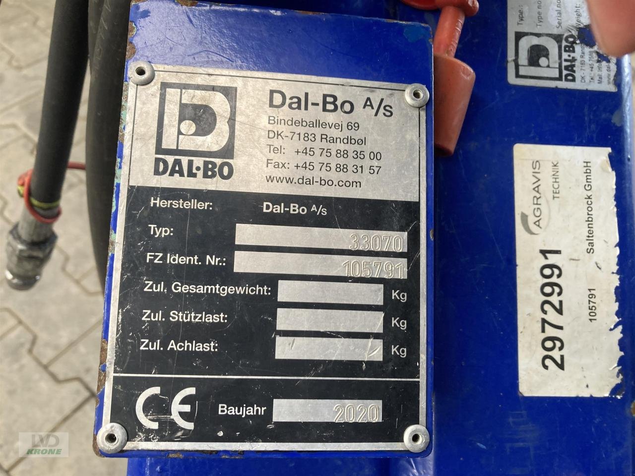 Packer & Walze от тип Dalbo Maxiroll 630, Gebrauchtmaschine в Spelle (Снимка 12)