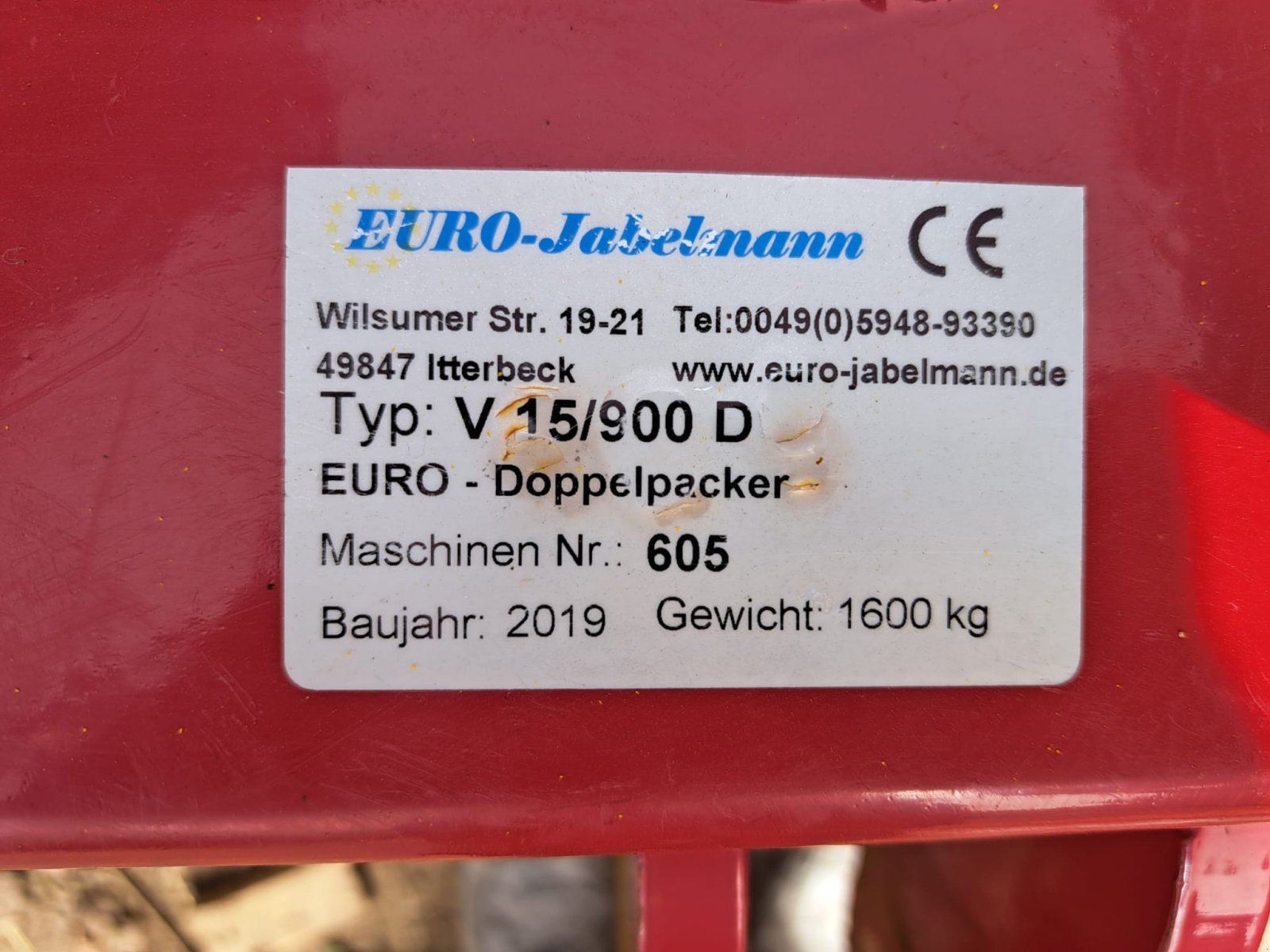 Packer & Walze typu EURO-Jabelmann V 15/900, Gebrauchtmaschine w Göda, OT Spittwitz (Zdjęcie 3)