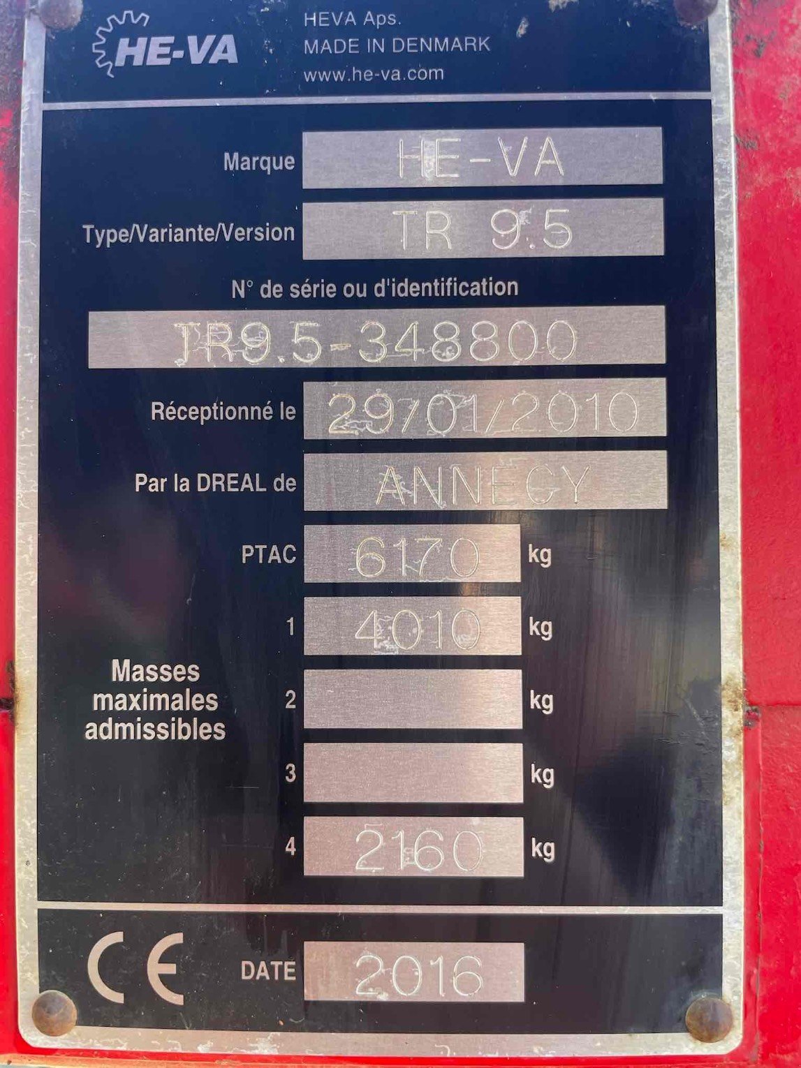 Packer & Walze a típus HE-VA Rouleau Tip-Roller 9.50 He-Va, Gebrauchtmaschine ekkor: SAINT CLAIR SUR ELLE (Kép 6)