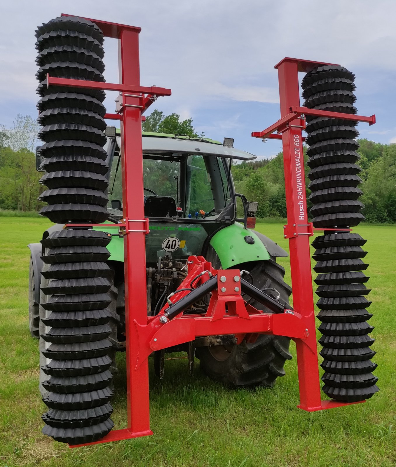 Packer & Walze tipa Husch Zahnringwalze 600, Neumaschine u Schöntal (Slika 6)