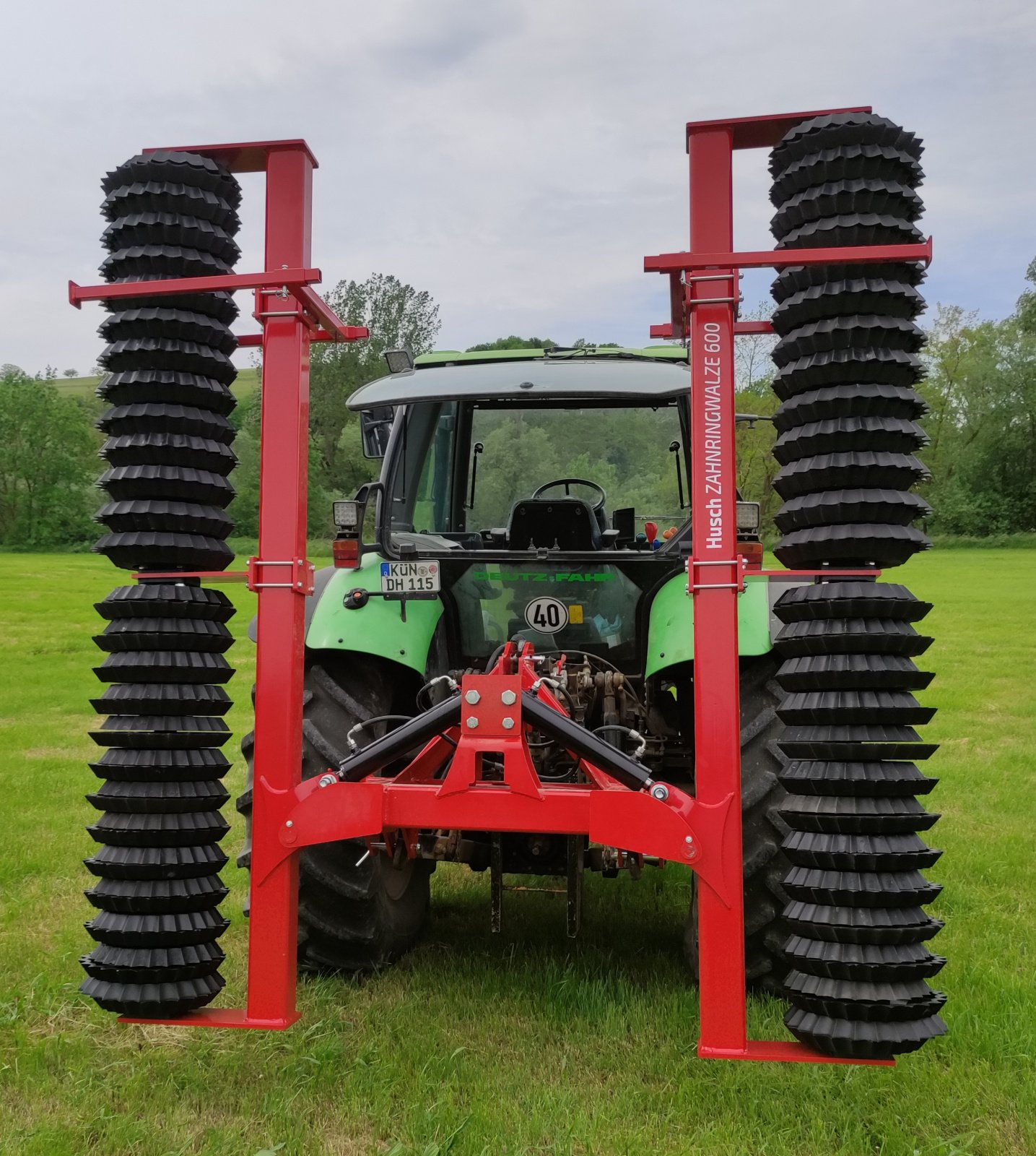 Packer & Walze of the type Husch Zahnringwalze 600, Neumaschine in Schöntal (Picture 8)