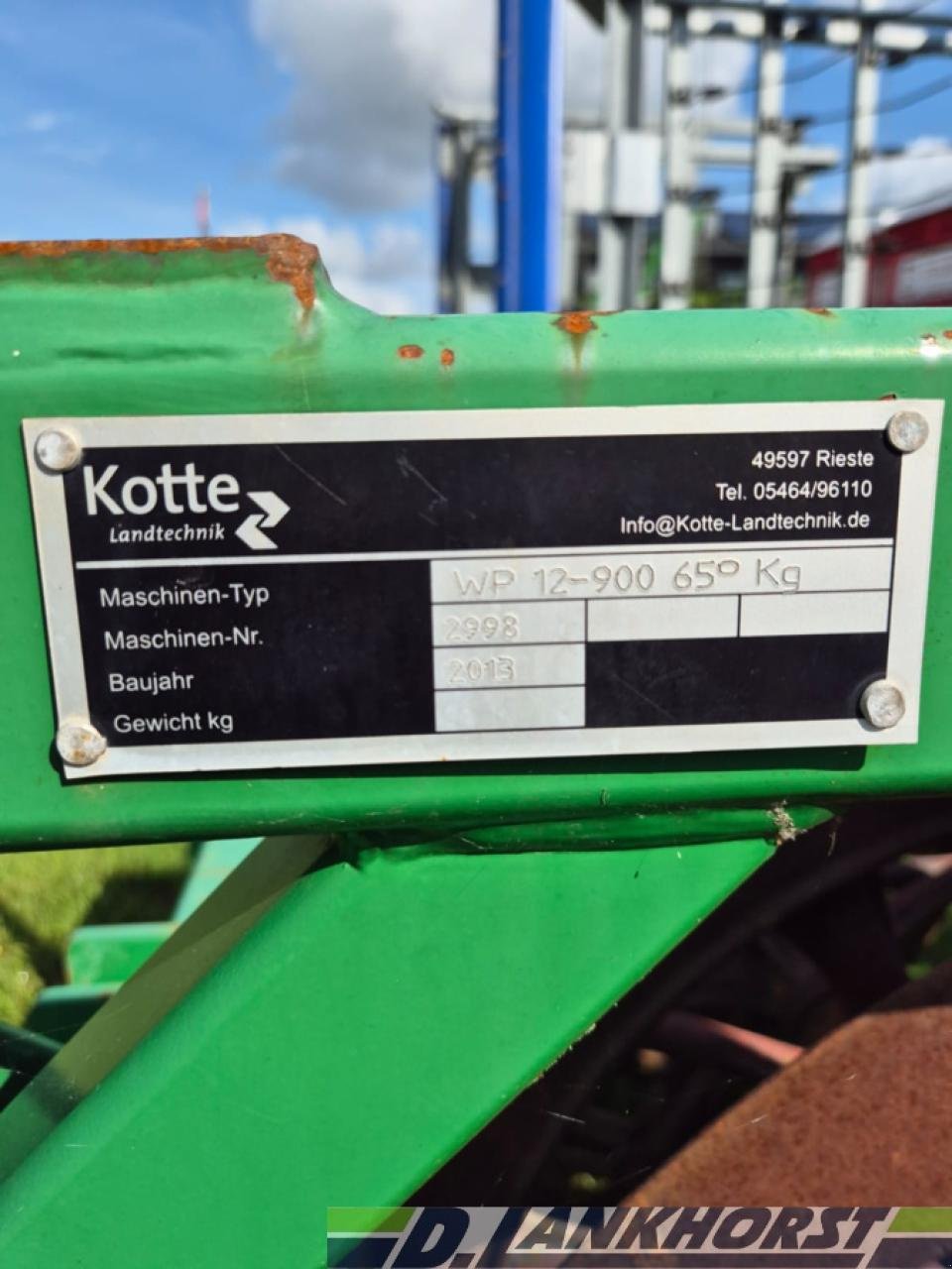 Packer & Walze tip Kotte 2mtr mit Nachläufer, Gebrauchtmaschine in Friesoythe / Thüle (Poză 5)