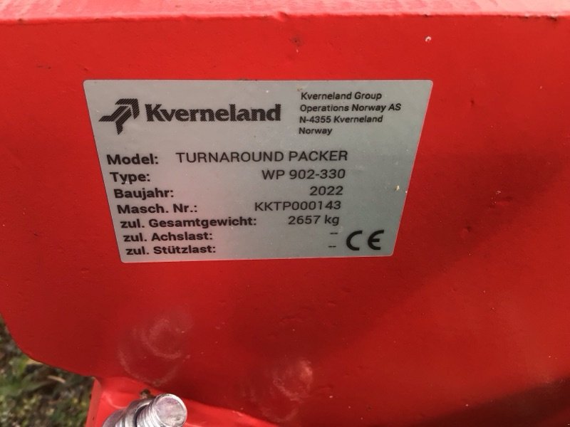 Packer & Walze typu Kverneland WP 902– 330, Neumaschine w Angermünde/OT Kerkow (Zdjęcie 2)