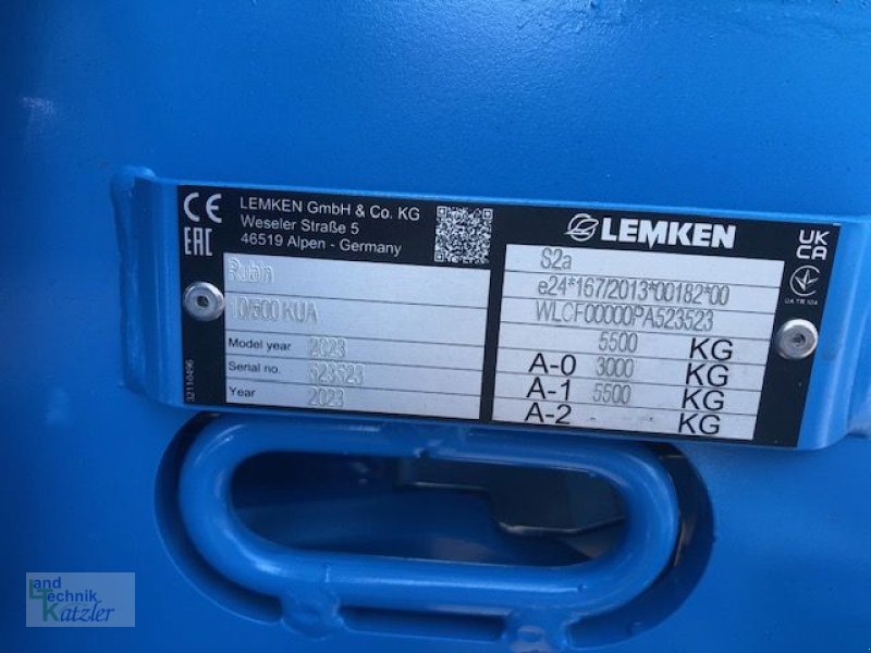 Packer & Walze tipa Lemken Rubin 10/500 KUA, Neumaschine u Deutsch-Wagram (Slika 2)