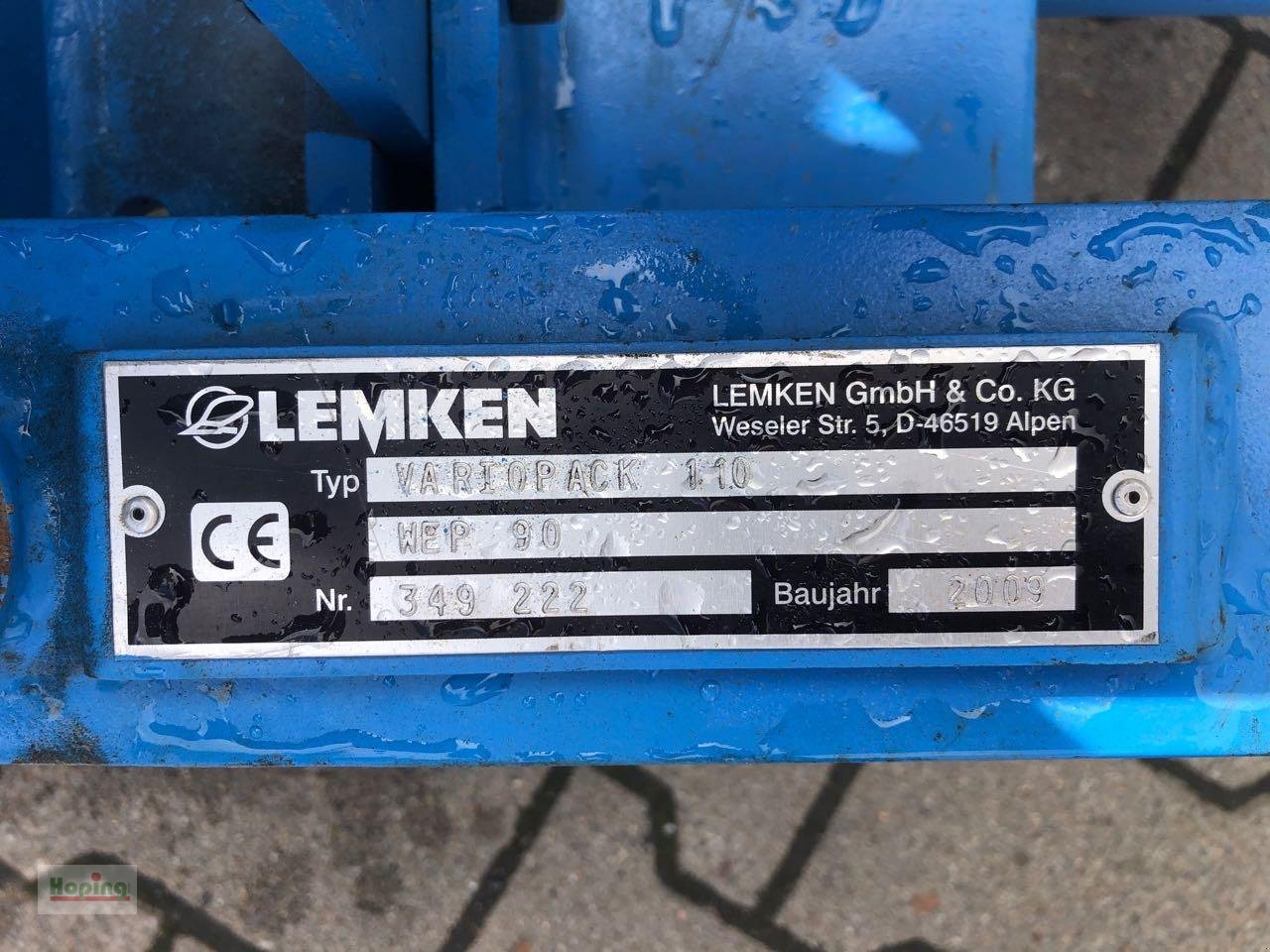 Packer & Walze του τύπου Lemken Vari Pack, Gebrauchtmaschine σε Bakum (Φωτογραφία 9)