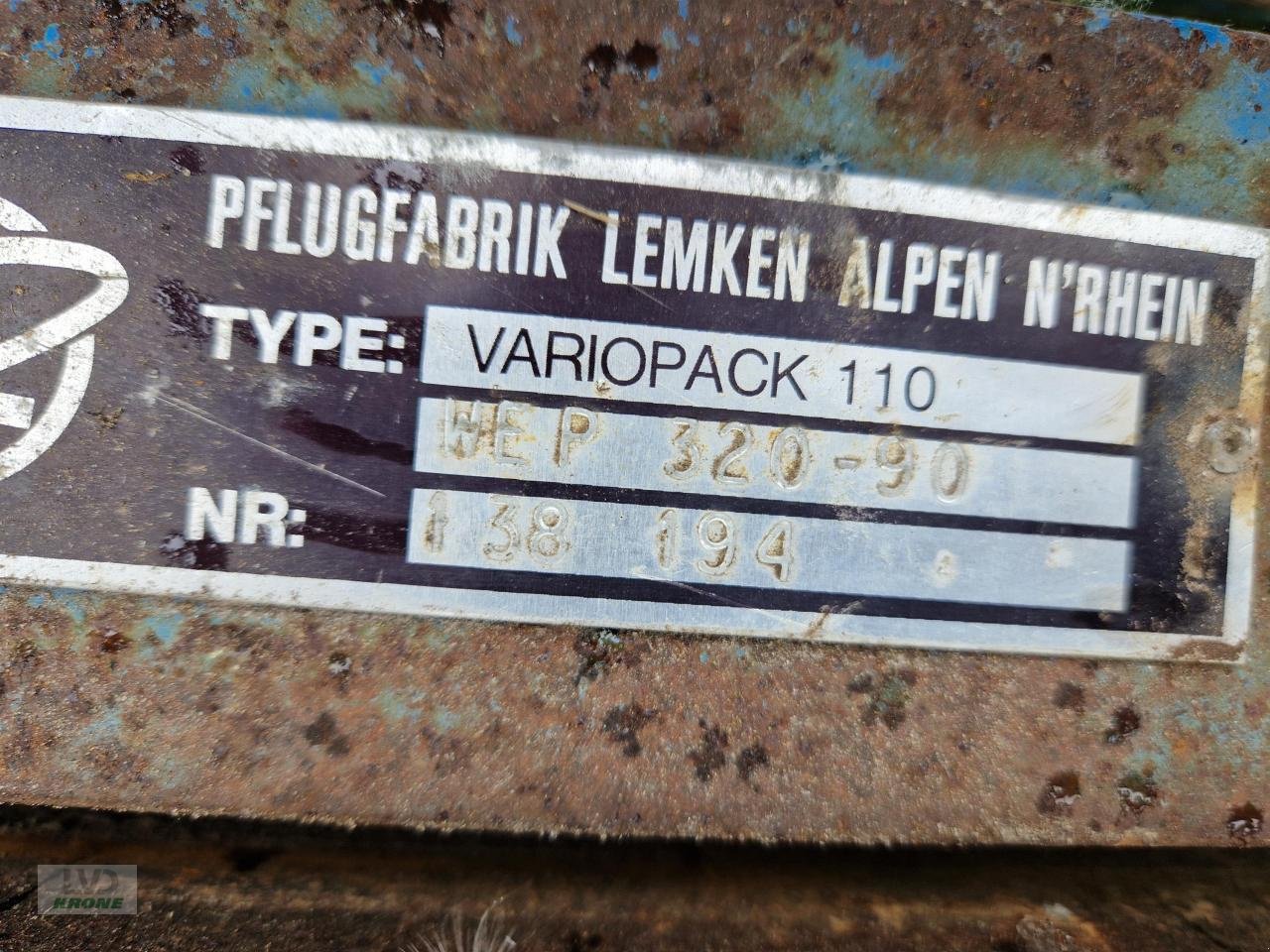 Packer & Walze del tipo Lemken Variopack 110 320-90, Gebrauchtmaschine en Spelle (Imagen 8)