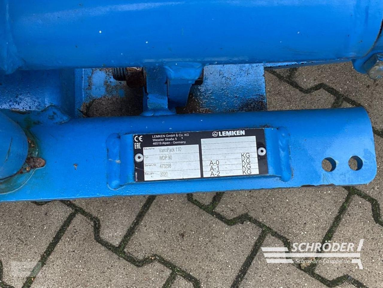 Packer & Walze tip Lemken VARIOPACK 110 WDP 90, Gebrauchtmaschine in Langförden (Poză 10)