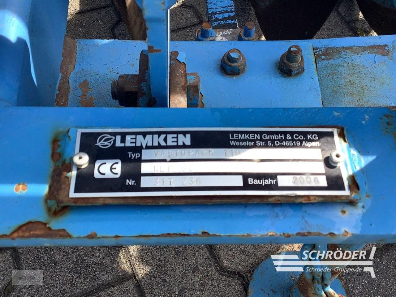 Packer & Walze типа Lemken VARIOPACK 110 WEP 90, Gebrauchtmaschine в Lastrup (Фотография 6)