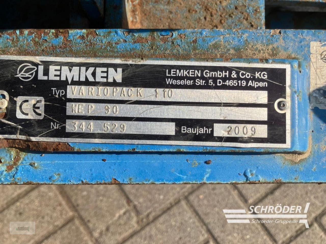 Packer & Walze от тип Lemken VARIOPACK 110 WEP 90, Gebrauchtmaschine в Twistringen (Снимка 8)