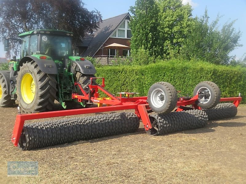 Packer & Walze typu Opall-Agri VEGA II - 6,30m - 550mm Cambridge Ringe mit hydr. Crossboard, Schwere Ausführung 3855 kg, Neumaschine w Ennigerloh (Zdjęcie 23)