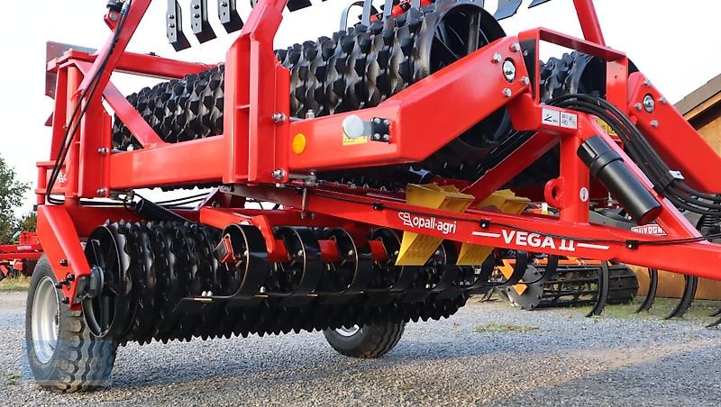 Packer & Walze of the type Opall-Agri VEGA II - 6,30m - 550mm Cambridge Ringe mit hydr. Crossboard, Schwere Ausführung 3855 kg, Neumaschine in Ennigerloh (Picture 4)