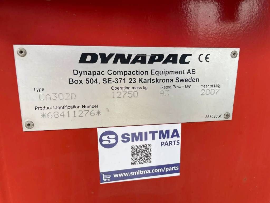 Packer & Walze typu Sonstige Dynapac CA302D, Gebrauchtmaschine v Venlo (Obrázok 3)