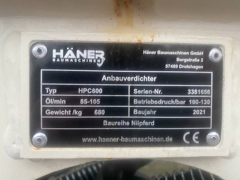 Packer & Walze от тип Sonstige Haner HPC 600, Gebrauchtmaschine в Roosendaal (Снимка 10)