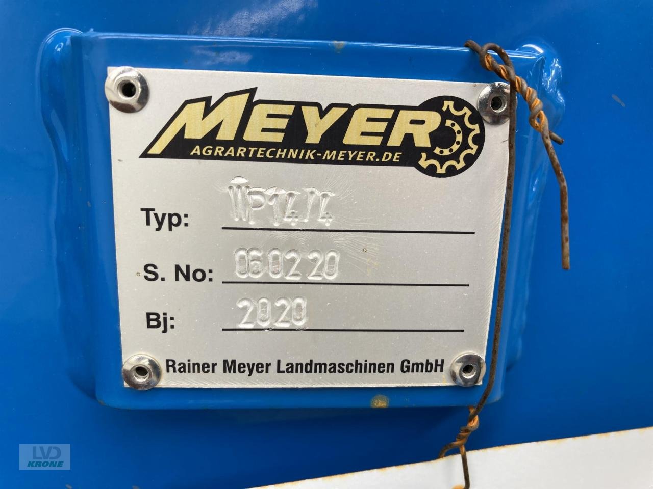 Packer & Walze Türe ait Sonstige Meyer WP 14/4, Gebrauchtmaschine içinde Spelle (resim 8)