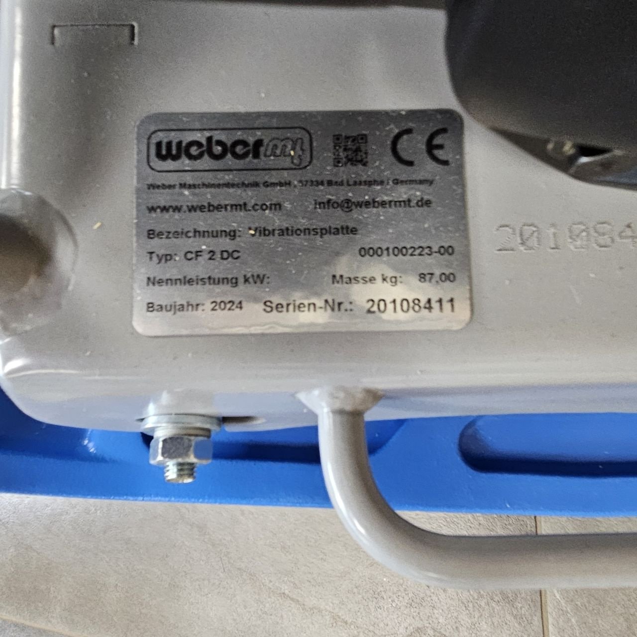 Packer & Walze del tipo Sonstige Weber CF 2 DC, Neumaschine en EDE (Imagen 2)