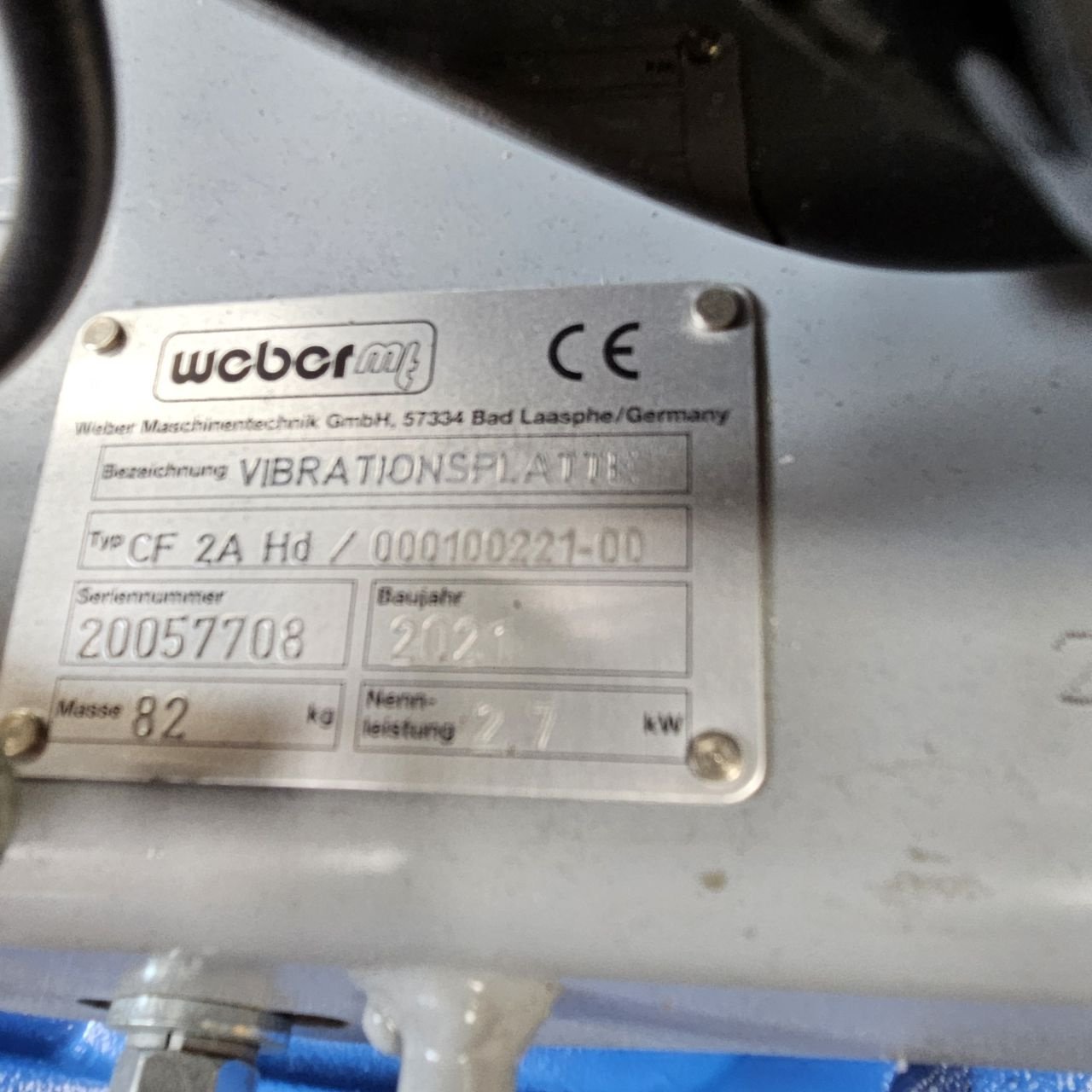 Packer & Walze of the type Sonstige Weber CF 2A Hd, Neumaschine in EDE (Picture 2)