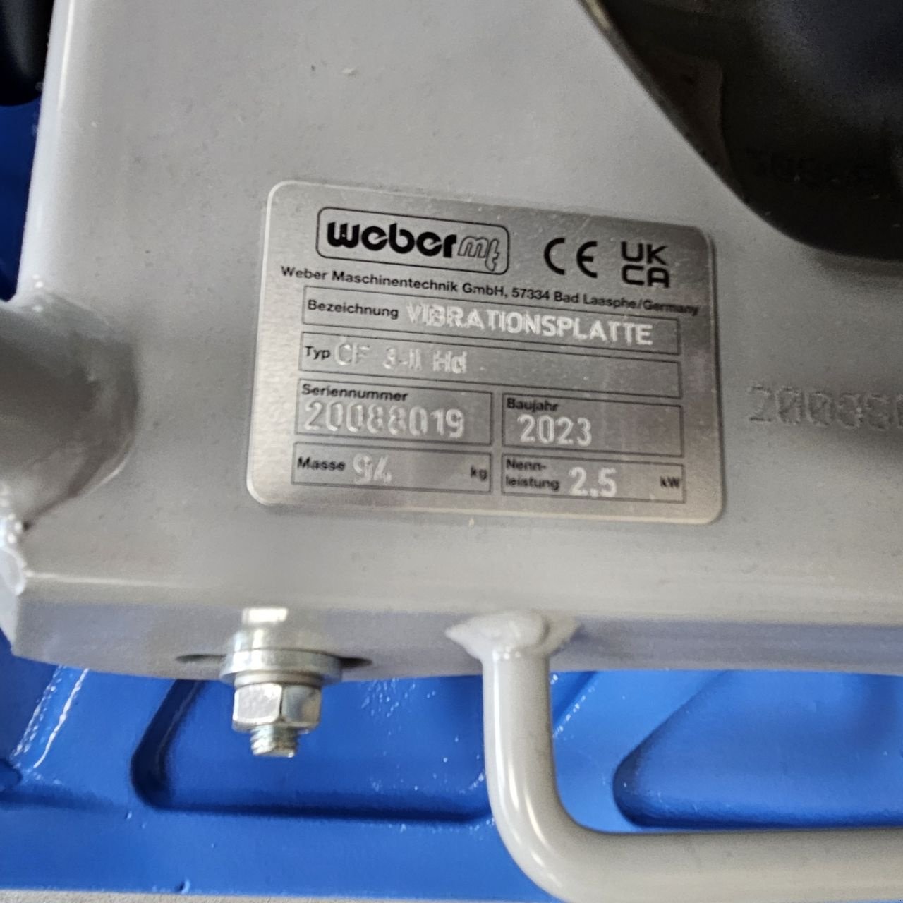 Packer & Walze du type Sonstige Weber CF 3-11 Hd, Neumaschine en EDE (Photo 2)