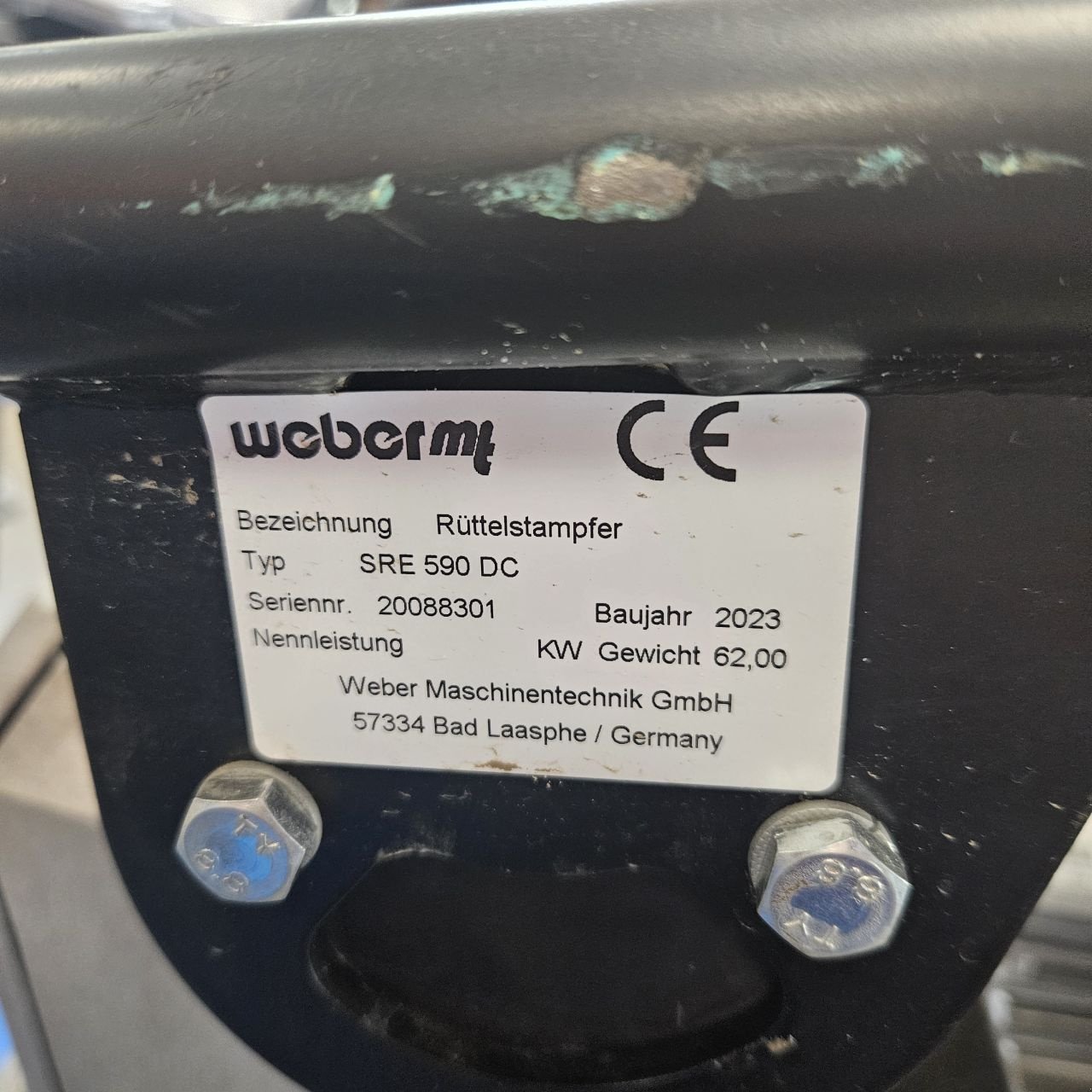 Packer & Walze типа Sonstige Weber SRE 590 DC, Neumaschine в EDE (Фотография 3)