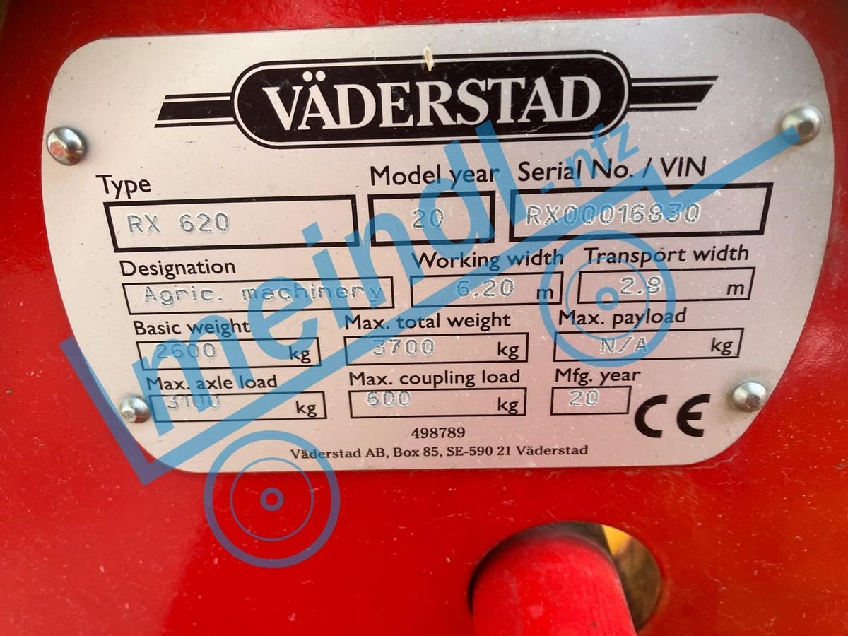 Packer & Walze Türe ait Väderstad ROLLEX RX  620, Gebrauchtmaschine içinde Eferding (resim 6)