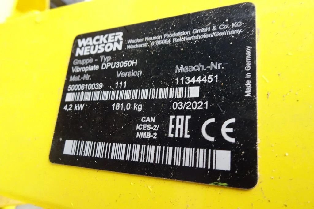 Packer & Walze του τύπου Wacker Neuson DPU3060 DEMO, Gebrauchtmaschine σε Losdorp (Φωτογραφία 10)