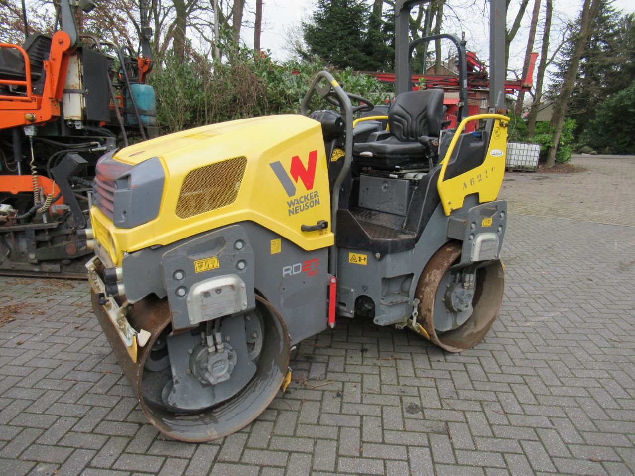 Packer & Walze del tipo Wacker Neuson RD27-120, Gebrauchtmaschine en Borne (Imagen 1)