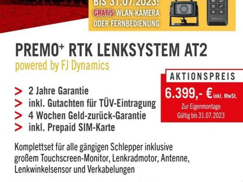 Parallelfahr-System des Typs FJDynamics Premo+ AT2 RTK-Lenksystem, Neumaschine in St. Marienkirchen (Bild 1)