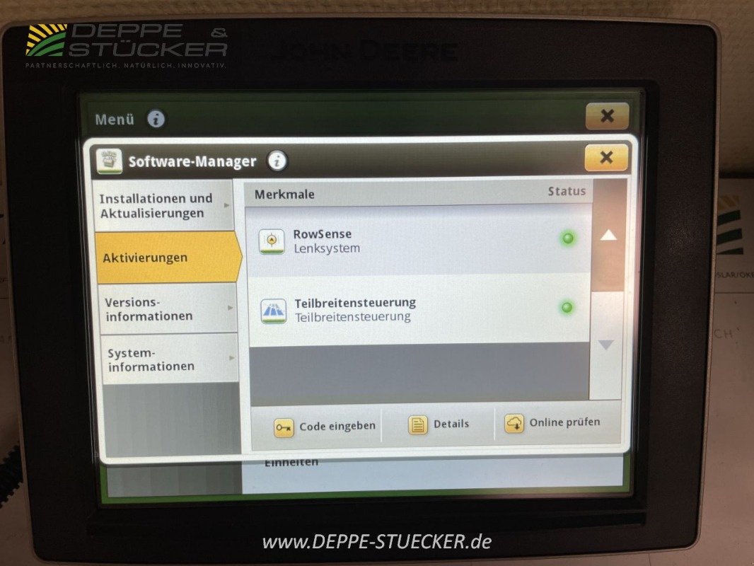 Parallelfahr-System типа John Deere 4640 Universal Display, Gebrauchtmaschine в Rietberg (Фотография 4)