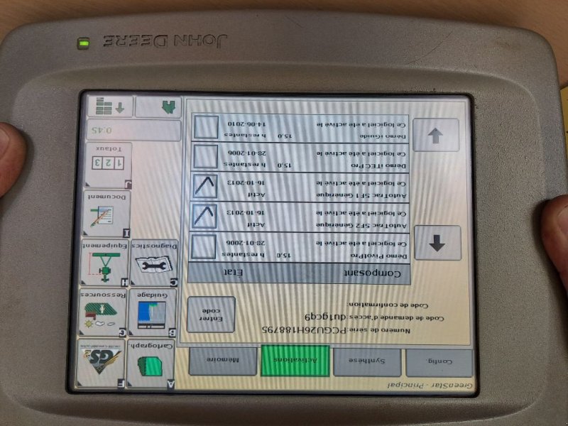 Parallelfahr-System typu John Deere Console 2600 GS2, Gebrauchtmaschine v CHEMAUDIN ET VAUX