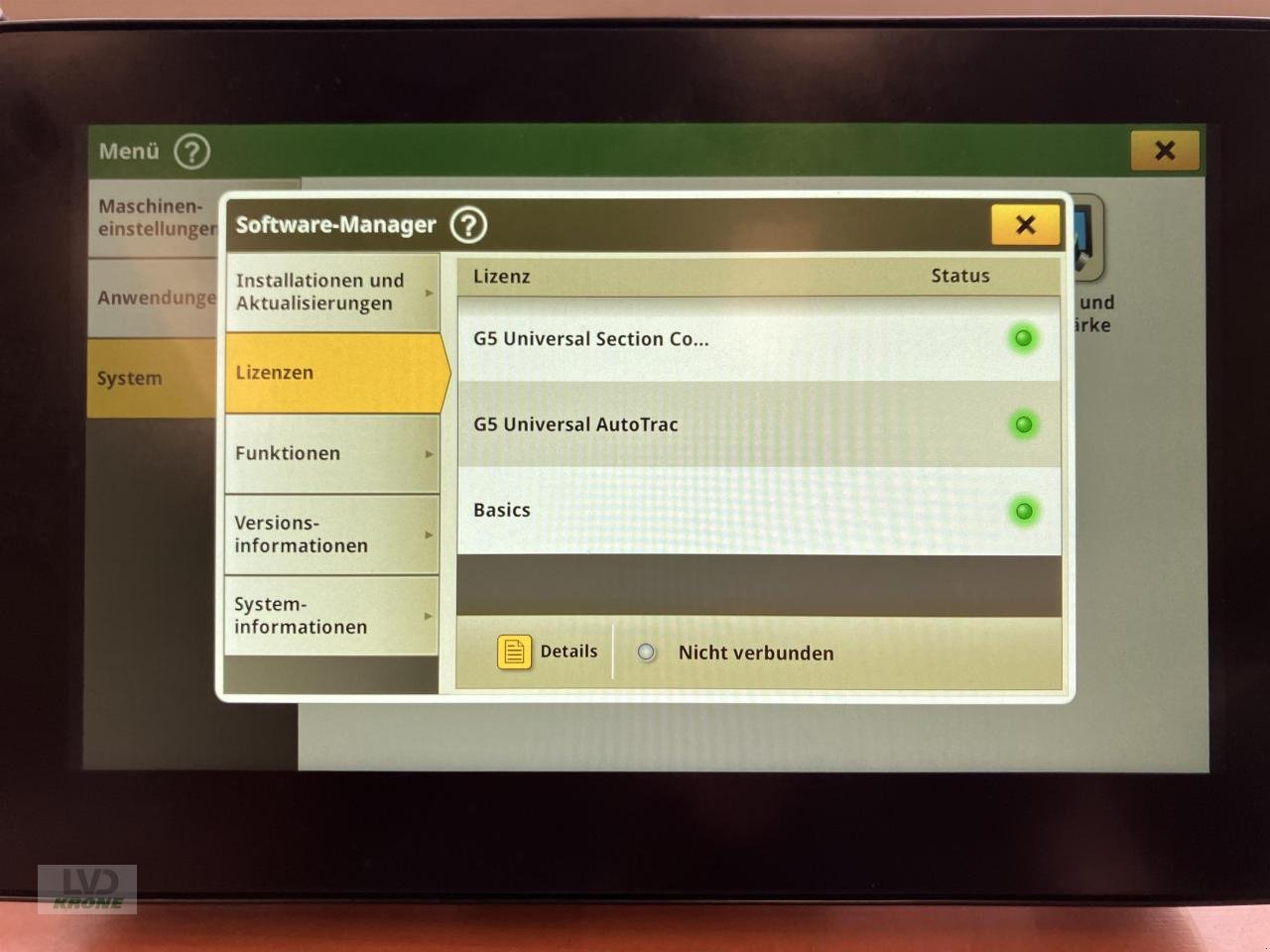 Parallelfahr-System typu John Deere G5 Display und Lizenzen, Gebrauchtmaschine w Spelle (Zdjęcie 4)