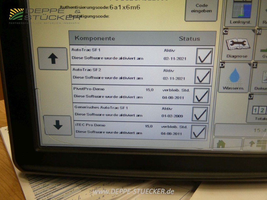 Parallelfahr-System typu John Deere Gen3 2630 Display mit AutoTrac, Gebrauchtmaschine v Lauterberg/Barbis (Obrázek 4)