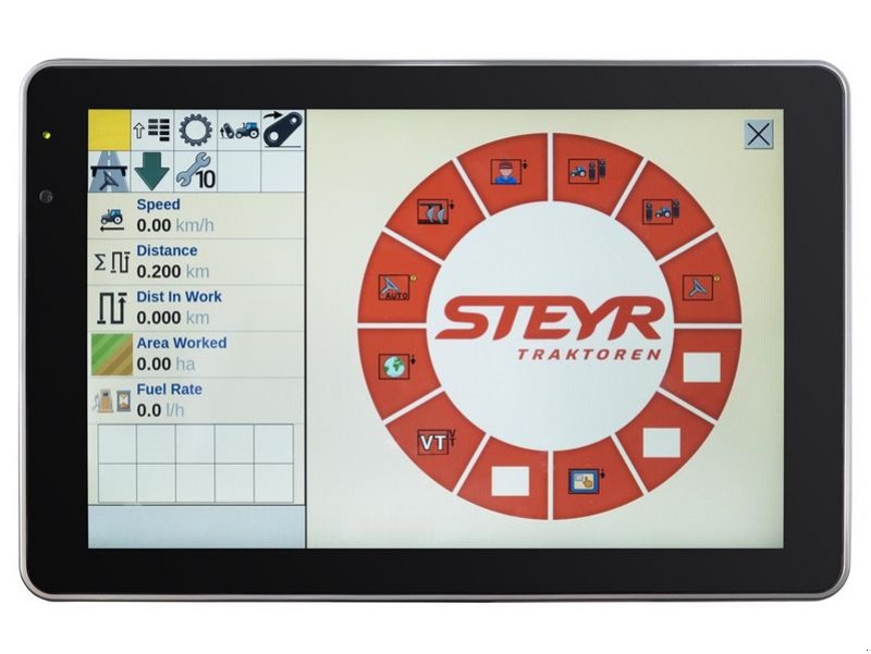 Parallelfahr-System del tipo Steyr S-TECH 700 PLUS Bedienterminal, Neumaschine en St. Marienkirchen (Imagen 3)