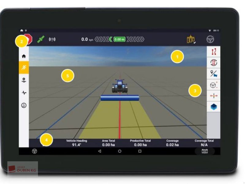 Parallelfahr-System του τύπου Trimble XCN-1050-Display, Neumaschine σε Ziersdorf (Φωτογραφία 1)