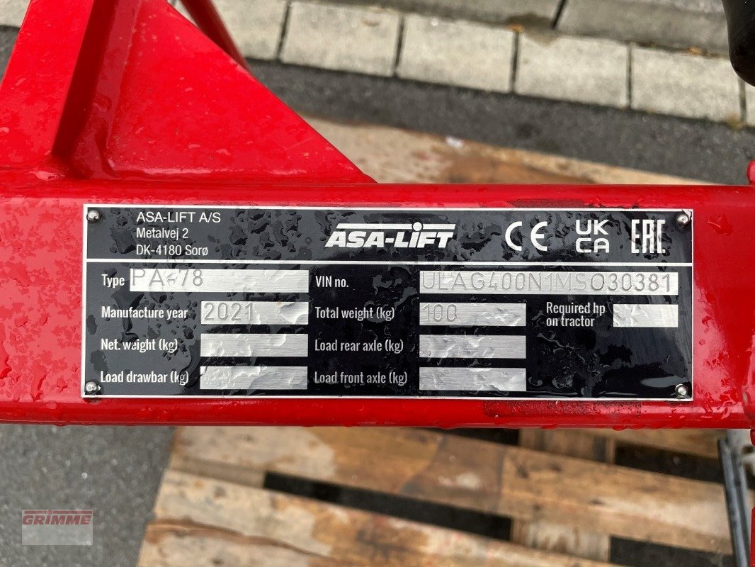 Pflanzmaschine типа ASA-Lift PA-78 (Root crops), Gebrauchtmaschine в Damme (Фотография 6)