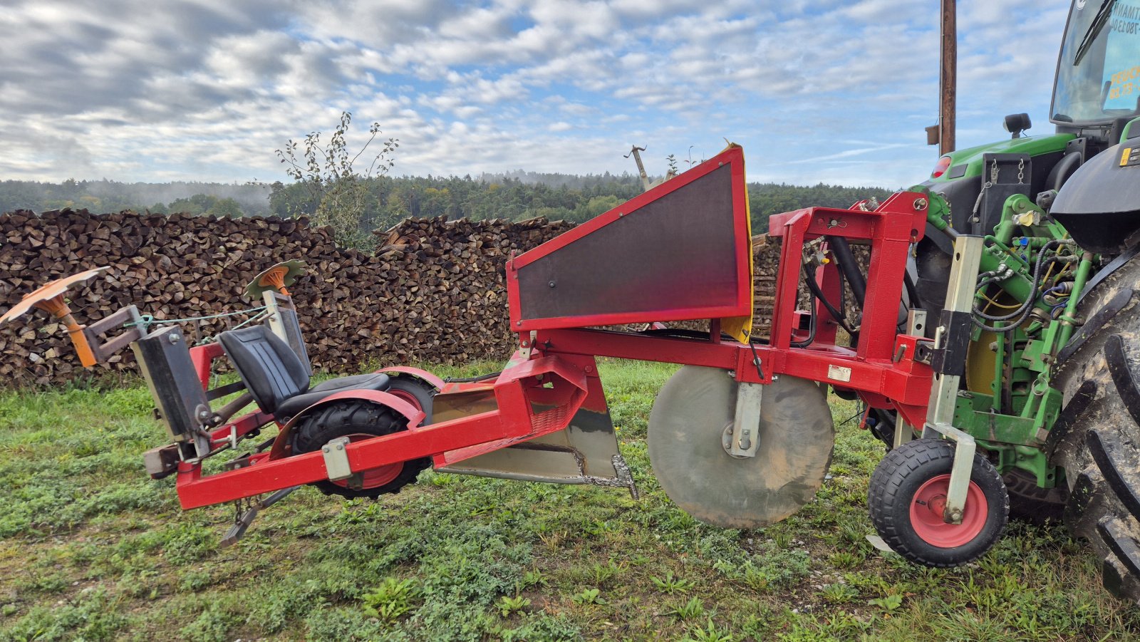 Pflanzmaschine tip Asm Østervang Pflanzmaschine einreihig, Gebrauchtmaschine in Wachenroth (Poză 1)