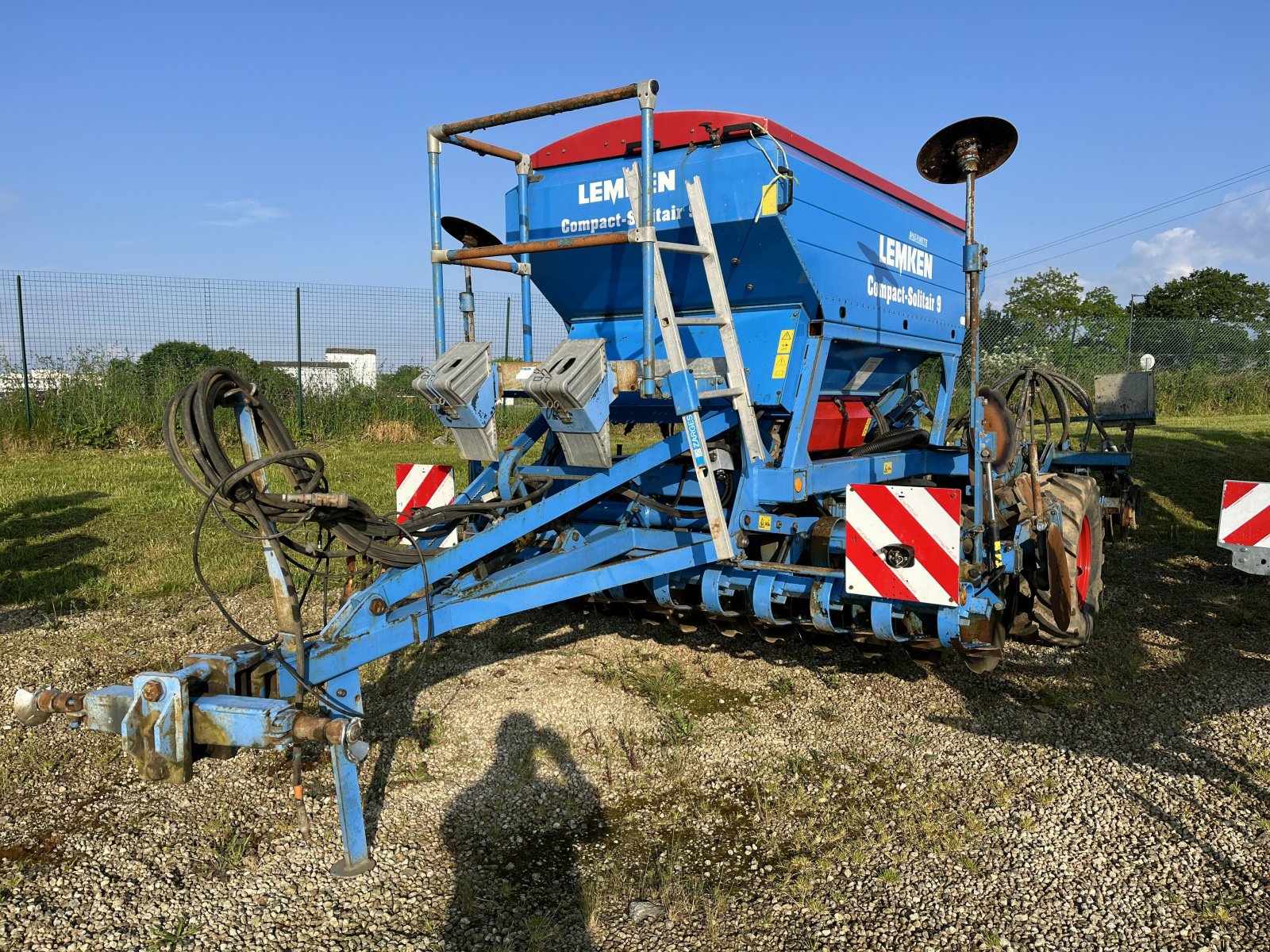 Pflanzmaschine Türe ait Lemken SEMOIR SOLITAIR 9/300-DS, Gebrauchtmaschine içinde PONTIVY (resim 8)