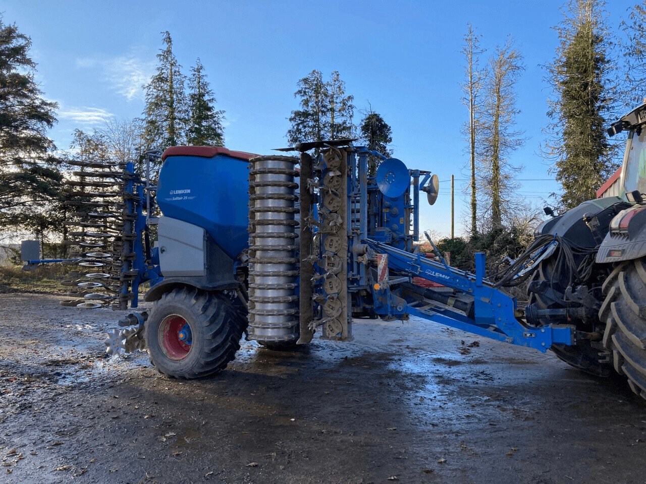 Pflanzmaschine za tip Lemken SOLITAIR 25 DEMO +HERSE NEUVE, Gebrauchtmaschine u PONTIVY (Slika 4)