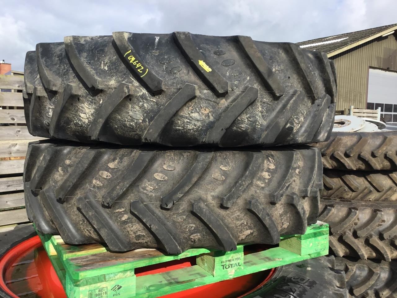 Pflegerad типа BKT 380/85R34--380/90R50, Gebrauchtmaschine в Grindsted (Фотография 3)