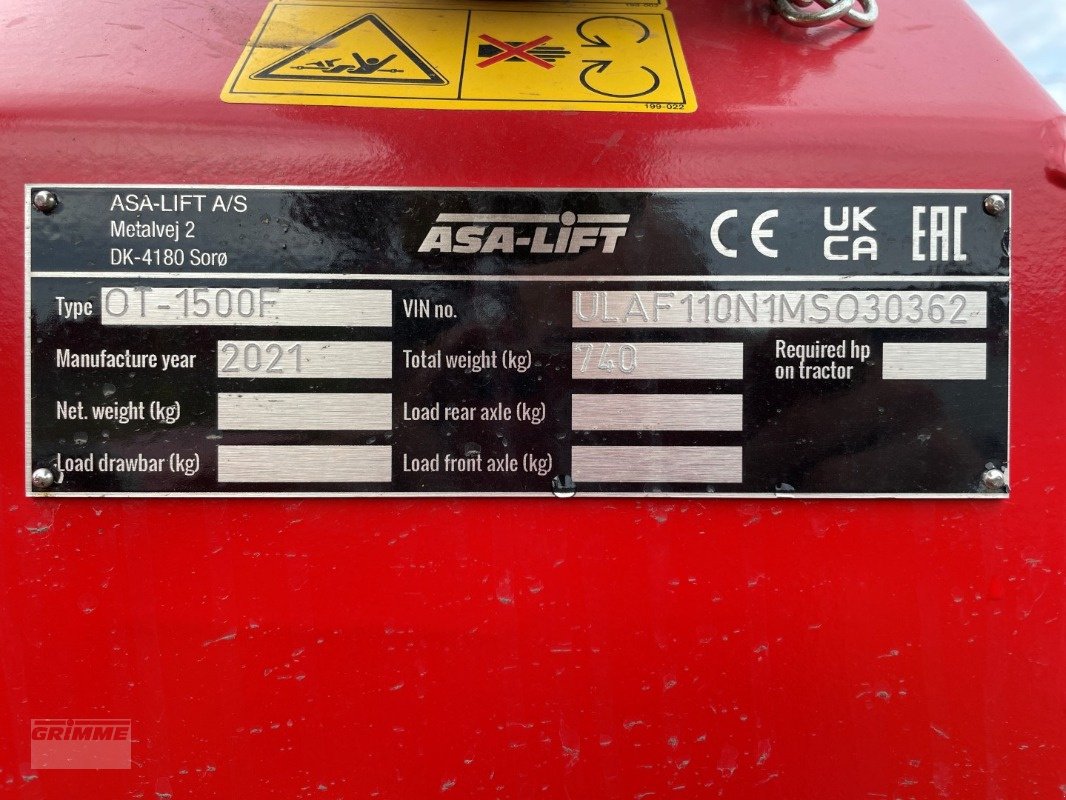 Pflückmaschine a típus ASA-Lift OT-1500F (Onions), Gebrauchtmaschine ekkor: Damme (Kép 19)