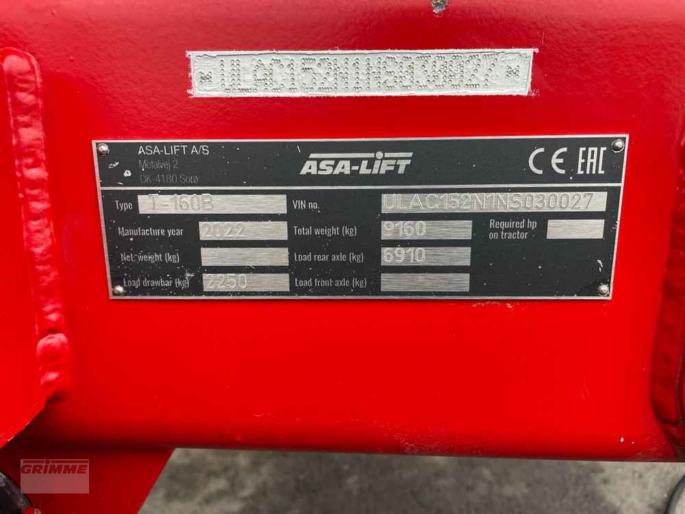 Pflückmaschine del tipo ASA-Lift T-160B mit Siebbandaufnahme und Wechselrahmen, Gebrauchtmaschine en Langquaid (Imagen 7)