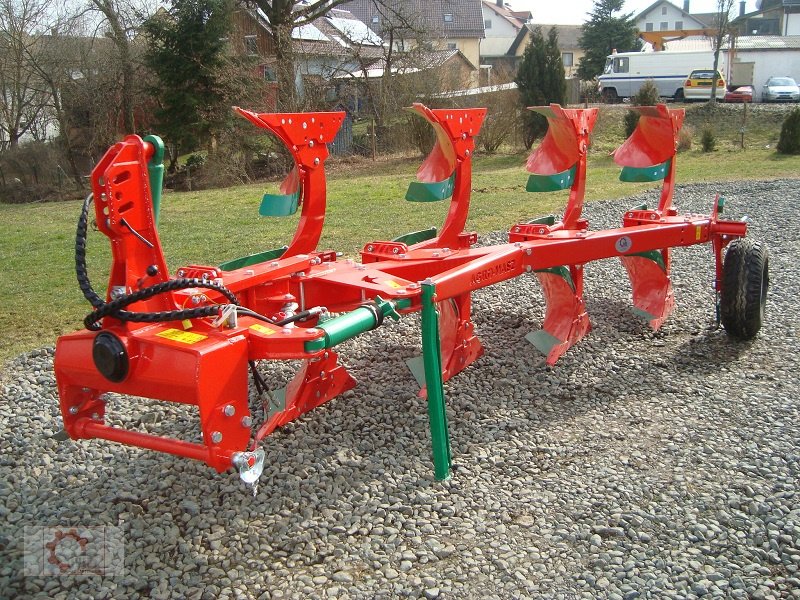 Pflug of the type Agro-Masz PO 4 Blattfeder Steinsicherung, Neumaschine in Tiefenbach (Picture 1)