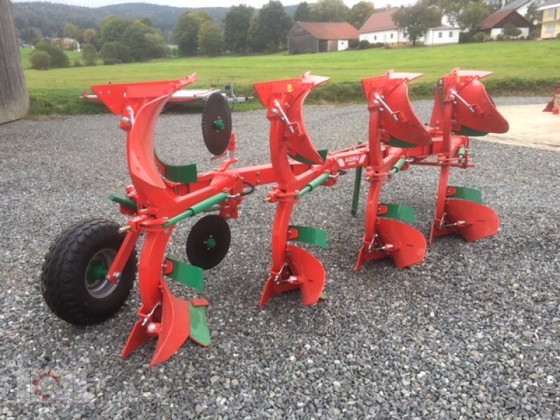 Pflug tip Agro-Masz POH 4 hydraulische Steinsicherung, Neumaschine in Tiefenbach (Poză 1)