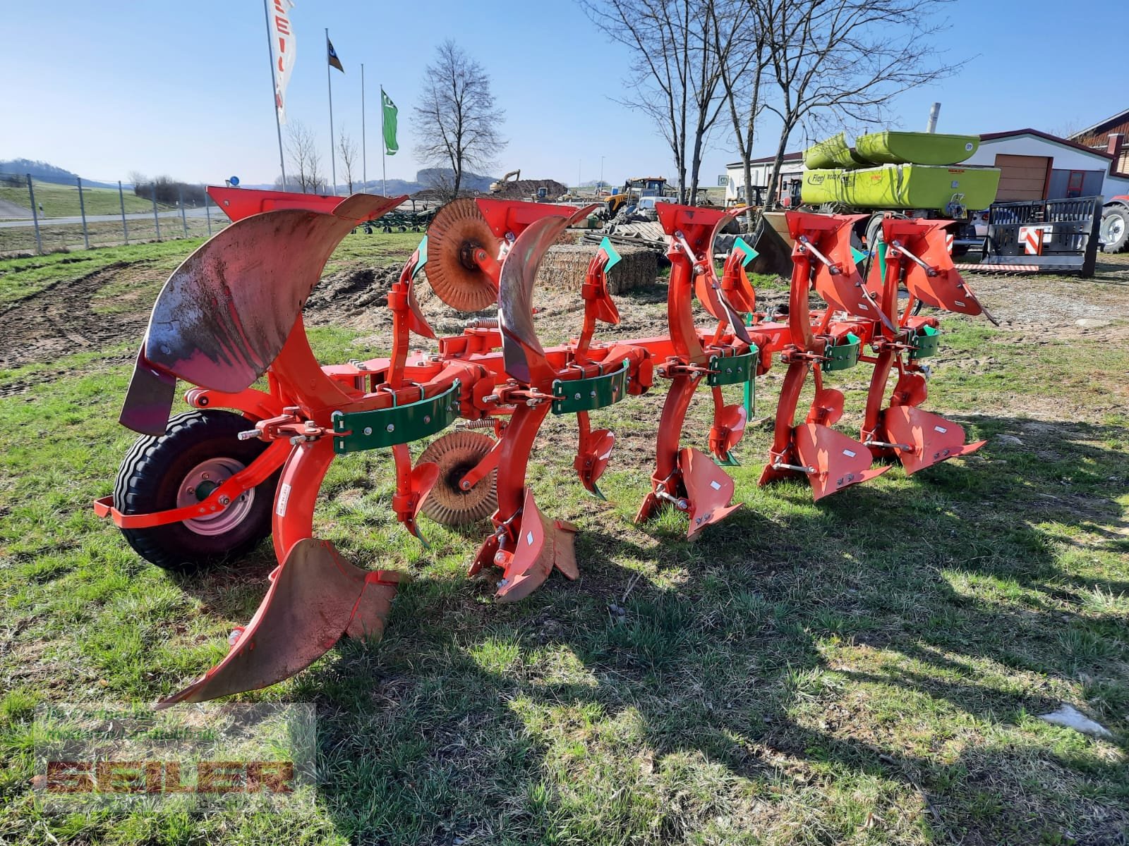 Pflug typu Agro-Masz POVR 5 XL Vario mit Steinsicherung, Gebrauchtmaschine w Ansbach (Zdjęcie 11)