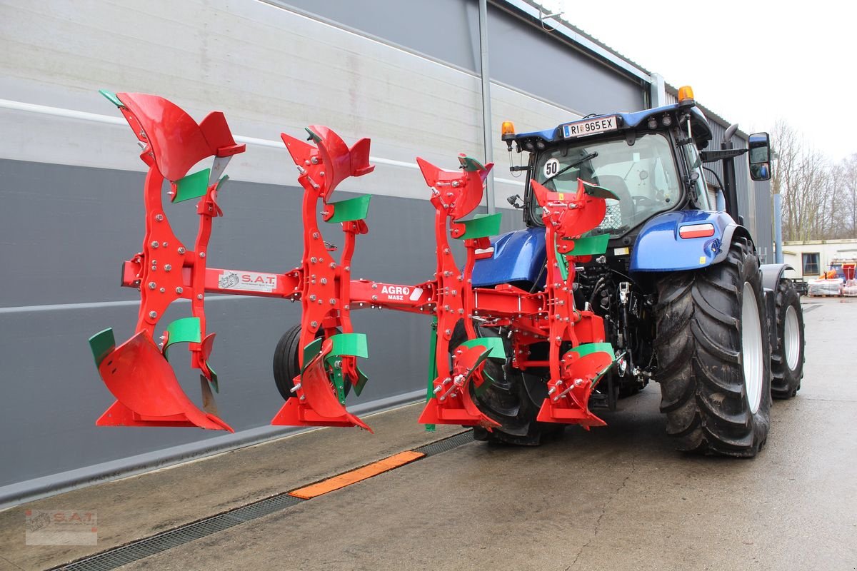 Pflug del tipo Agro-Masz Volldrehpflug PO 4 NEU, Neumaschine en Eberschwang (Imagen 2)